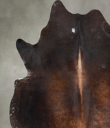 Warm Caramel X-Large Brazilian Cowhide Rug 7'3"H x 6'7"W #A53465 by Hudson Hides