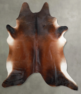Warm Caramel XX-Large Brazilian Cowhide Rug 8'2"H x 7'3"W #A53466 by Hudson Hides