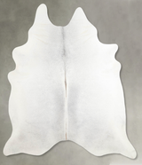 Light Grey X-Large Brazilian Cowhide Rug 7'1"H x 6'7"W #A53469 by Hudson Hides