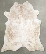 Light Brindle XX-Large Brazilian Cowhide Rug 7'3"H x 7'1"W #A53470 by Hudson Hides