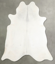 Light Grey X-Large Brazilian Cowhide Rug 7'1"H x 6'7"W #A53471 by Hudson Hides