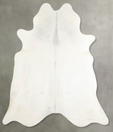 Light Grey X-Large Brazilian Cowhide Rug 7'1"H x 6'7"W #A53471 by Hudson Hides