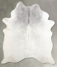 Medium Grey X-Large Brazilian Cowhide Rug 7'5"H x 5'10"W #A53474 by Hudson Hides
