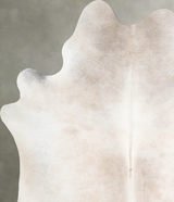 Grey with Beige X-Large Brazilian Cowhide Rug 6'10"H x 6'1"W #A53478 by Hudson Hides