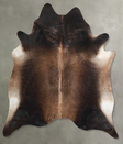 Warm Caramel XX-Large Brazilian Cowhide Rug 7'3"H x 7'0"W #A53483 by Hudson Hides
