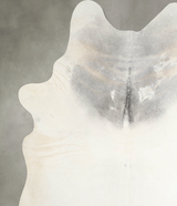 Grey with Beige XX-Large Brazilian Cowhide Rug 8'4"H x 7'0"W #A53486 by Hudson Hides