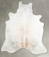 Light Brindle XX-Large Brazilian Cowhide Rug 8'1"H x 7'1"W #A53487 by Hudson Hides