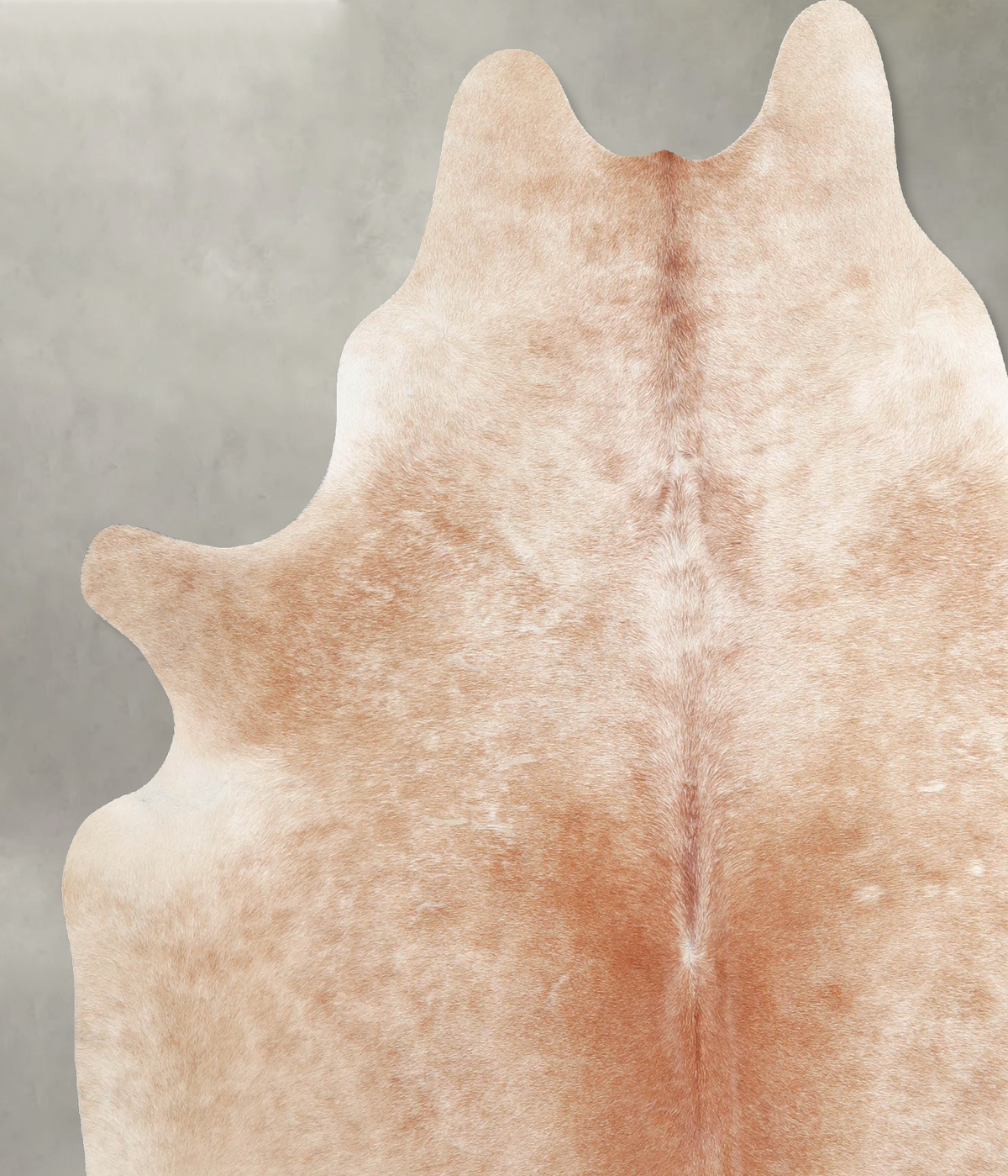 Light Caramel X-Large Brazilian Cowhide Rug 7'1"H x 6'3"W #A53488 by Hudson Hides