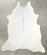 Light Grey XX-Large Brazilian Cowhide Rug 7'6"H x 6'9"W #A53493 by Hudson Hides