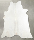 Light Grey XX-Large Brazilian Cowhide Rug 7'7"H x 7'4"W #A53497 by Hudson Hides