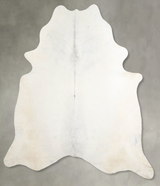 Light Grey XX-Large Brazilian Cowhide Rug 8'1"H x 7'3"W #A53500 by Hudson Hides
