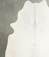 Light Grey XX-Large Brazilian Cowhide Rug 8'1"H x 7'3"W #A53500 by Hudson Hides