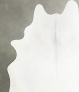 Light Grey X-Large Brazilian Cowhide Rug 7'5"H x 6'3"W #A53502 by Hudson Hides