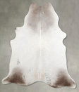 Medium Grey X-Large Brazilian Cowhide Rug 7'4"H x 6'6"W #A53504 by Hudson Hides