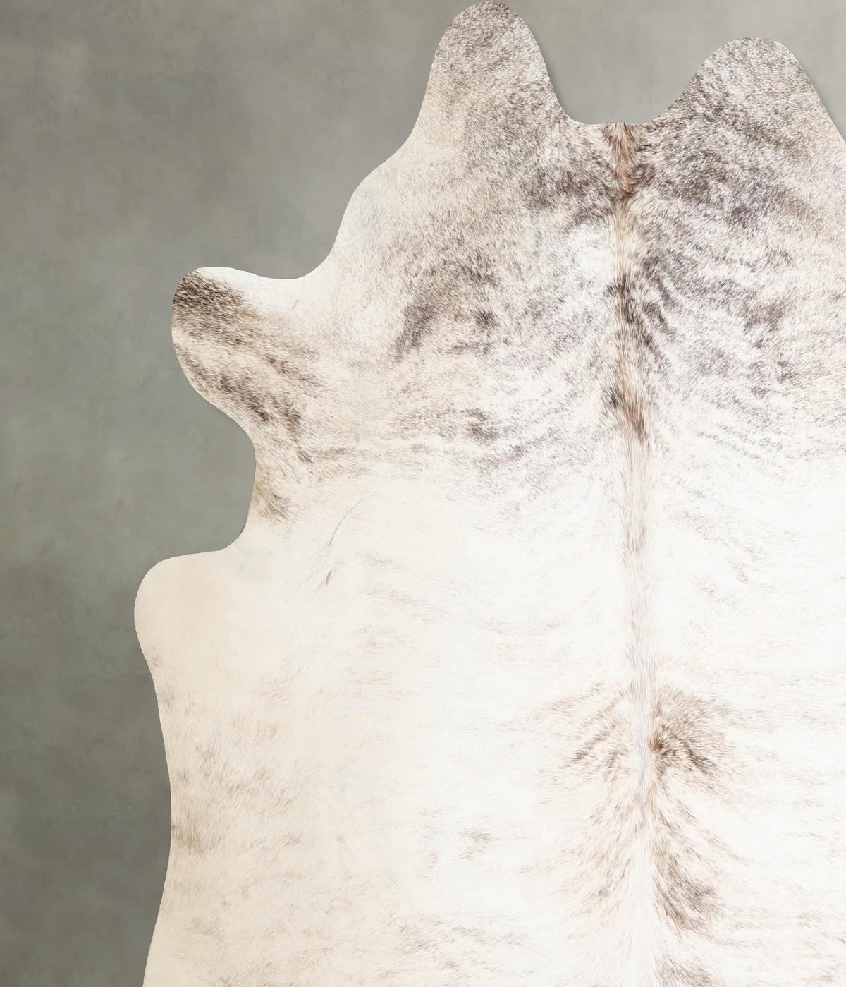 Light Brindle X-Large Brazilian Cowhide Rug 6'10"H x 7'1"W #A53509 by Hudson Hides