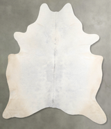 Light Grey XX-Large Brazilian Cowhide Rug 8'0"H x 6'10"W #A53510 by Hudson Hides