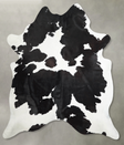 Black and White XX-Large Brazilian Cowhide Rug 8'0"H x 6'6"W #A53514 by Hudson Hides