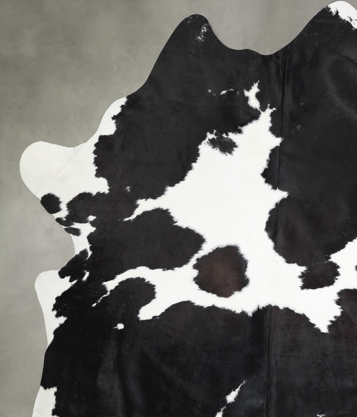 Black and White XX-Large Brazilian Cowhide Rug 8'0"H x 6'6"W #A53514 by Hudson Hides