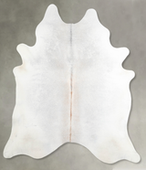 Grey with Beige X-Large Brazilian Cowhide Rug 7'6"H x 6'4"W #A53515 by Hudson Hides