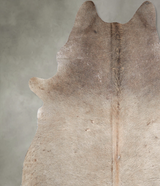 Taupe XX-Large Brazilian Cowhide Rug 8'4"H x 7'0"W #A53517 by Hudson Hides
