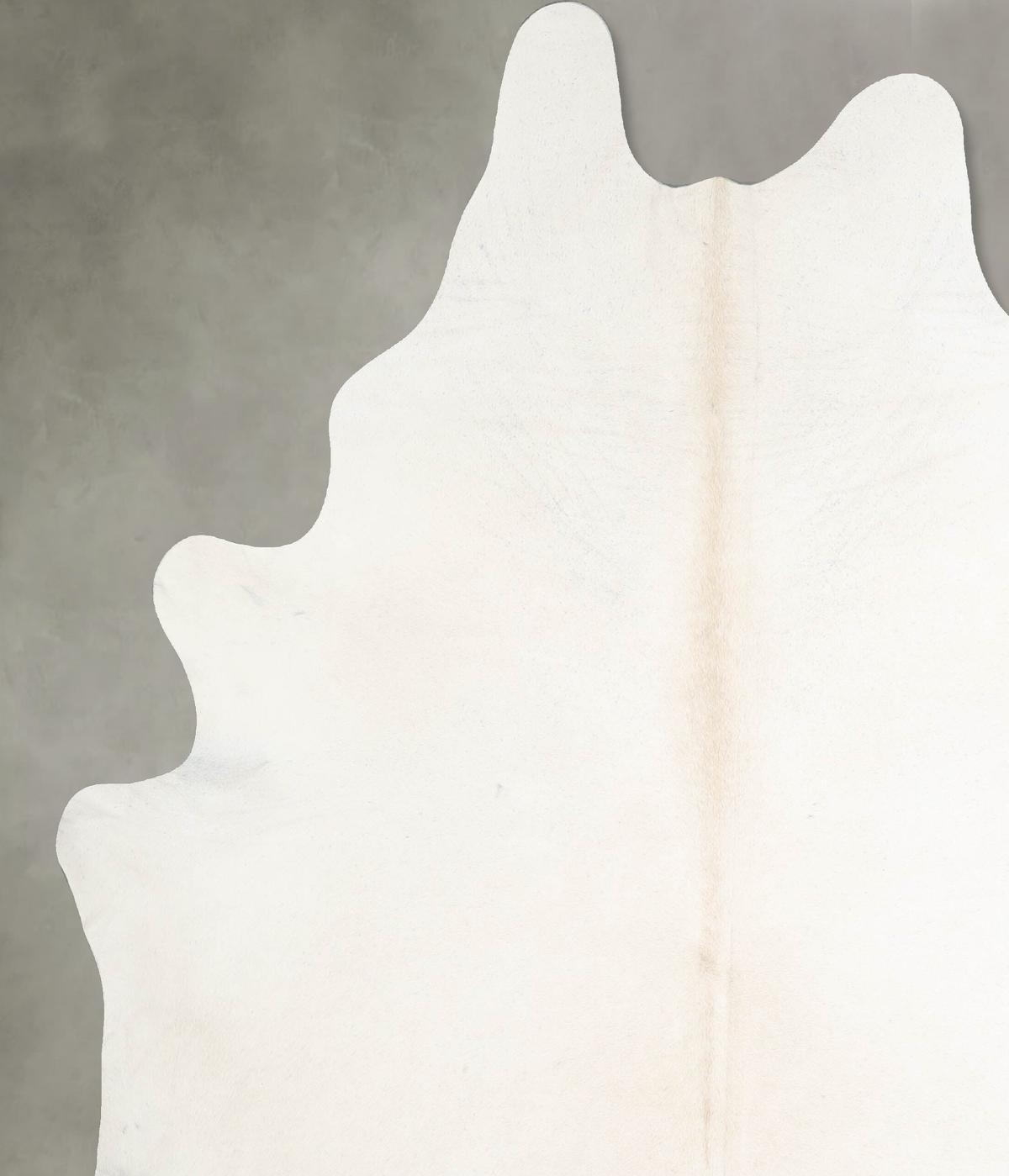 Ivory with Beige XX-Large Brazilian Cowhide Rug 8'7"H x 6'9"W #A53519 by Hudson Hides