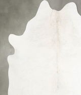 Light Grey X-Large Brazilian Cowhide Rug 7'1"H x 6'3"W #A53520 by Hudson Hides