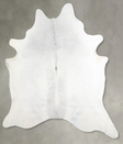 Medium Grey XX-Large Brazilian Cowhide Rug 8'8"H x 6'11"W #A53524 by Hudson Hides