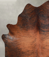 Medium Brindle XX-Large Brazilian Cowhide Rug 8'8"H x 7'4"W #A53526 by Hudson Hides