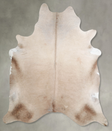 Taupe XX-Large Brazilian Cowhide Rug 8'0"H x 7'4"W #A53539 by Hudson Hides