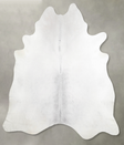 Light Grey XX-Large Brazilian Cowhide Rug 8'3"H x 7'9"W #A53540 by Hudson Hides