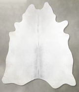 Light Grey XX-Large Brazilian Cowhide Rug 8'3"H x 7'9"W #A53540 by Hudson Hides