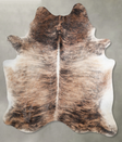 Light Brindle XX-Large Brazilian Cowhide Rug 8'4"H x 6'6"W #A53541 by Hudson Hides