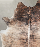 Light Brindle XX-Large Brazilian Cowhide Rug 8'4"H x 6'6"W #A53541 by Hudson Hides