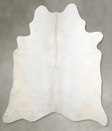 Light Grey XX-Large Brazilian Cowhide Rug 8'6"H x 7'5"W #A53542 by Hudson Hides