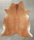 Solid Brown X-Large Brazilian Cowhide Rug 7'5"H x 6'8"W #A53548 by Hudson Hides
