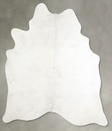 Light Grey X-Large Brazilian Cowhide Rug 7'7"H x 6'7"W #A53559 by Hudson Hides