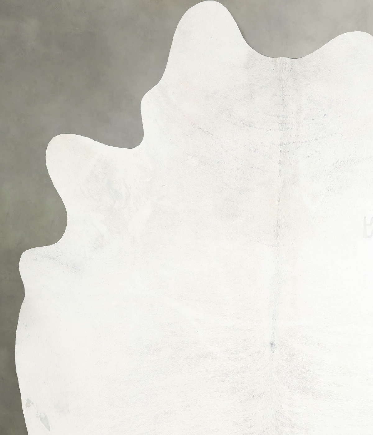 Light Grey X-Large Brazilian Cowhide Rug 7'7"H x 6'7"W #A53559 by Hudson Hides