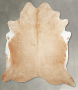 Palomino XX-Large Brazilian Cowhide Rug 7'8"H x 7'1"W #A53561 by Hudson Hides