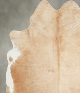 Palomino XX-Large Brazilian Cowhide Rug 7'8"H x 7'1"W #A53561 by Hudson Hides