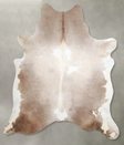 Taupe XX-Large Brazilian Cowhide Rug 7'4"H x 6'10"W #A53562 by Hudson Hides