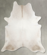 Champagne XX-Large Brazilian Cowhide Rug 8'1"H x 6'11"W #A53569 by Hudson Hides