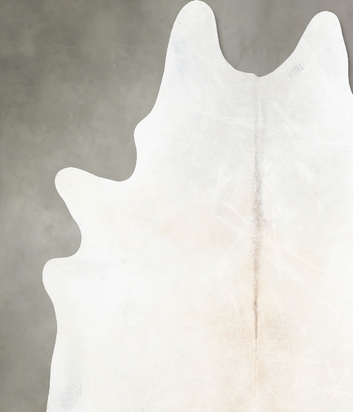 Grey with Beige X-Large Brazilian Cowhide Rug 7'6"H x 6'8"W #A53576 by Hudson Hides