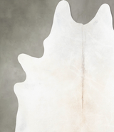 Grey with Beige X-Large Brazilian Cowhide Rug 7'6"H x 6'8"W #A53576 by Hudson Hides