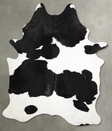 Black and White X-Large Brazilian Cowhide Rug 7'9"H x 5'11"W #A53579 by Hudson Hides