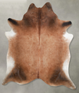 Light Caramel XX-Large Brazilian Cowhide Rug 8'5"H x 7'4"W #A53585 by Hudson Hides