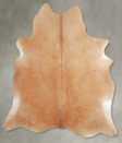 Solid Brown XX-Large Brazilian Cowhide Rug 7'9"H x 6'8"W #A53587 by Hudson Hides
