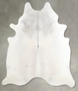 Medium Grey X-Large Brazilian Cowhide Rug 7'9"H x 6'3"W #A53589 by Hudson Hides