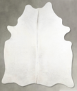 Light Grey X-Large Brazilian Cowhide Rug 7'10"H x 6'1"W #A53592 by Hudson Hides