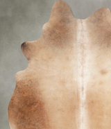Light Caramel X-Large Brazilian Cowhide Rug 7'7"H x 6'6"W #A53602 by Hudson Hides