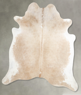 Palomino X-Large Brazilian Cowhide Rug 7'1"H x 6'6"W #A53603 by Hudson Hides